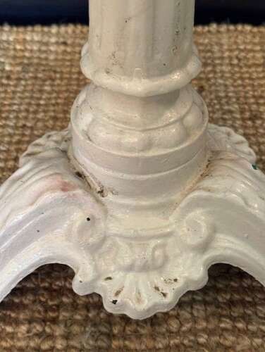 French Marble Top Bistro Table (Early 19th Century)