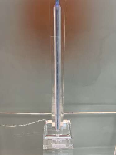 Striking early 21st century Italian/English Acrylic Table Lamp