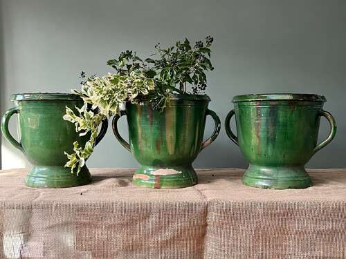 Antique French Castelnaudary Planter