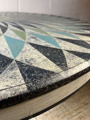 Hand Painted Tilt Top Victorian Dining/Hall Table