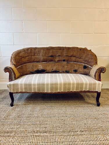 Antique French Napoleon III Sofa