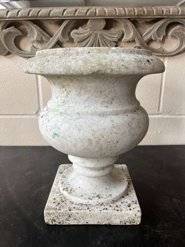 Italian Marble Urn, 19th Century
