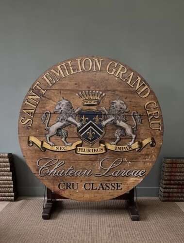 19th Century French Tilt Top Vendange/Wine Tasting Table