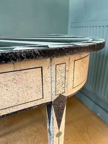 Pair of 19th century D Shaped Console Tables