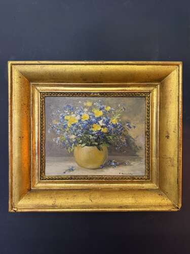 French Still Life Painting by Pierre-Laurent Baeschlin