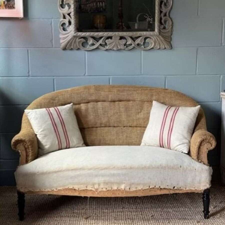 Antique French Napoleon III Sofa