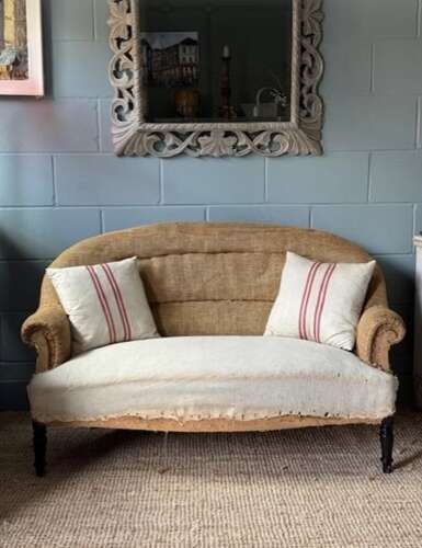 Antique French Napoleon III Sofa
