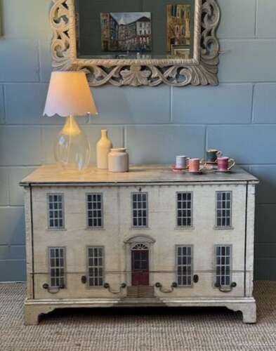 Large Solid Oak Blanket Chest (late Georgian)