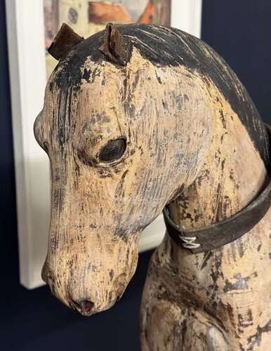 19th Century Swedish Wooden Horse