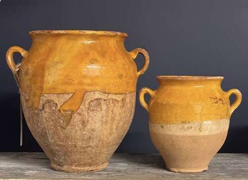 19th century French Confit Pots