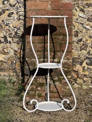 French Plant Stand (wrought iron, early 20th century)