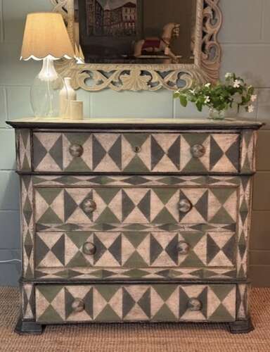 19th Century French Walnut Chest of Drawers