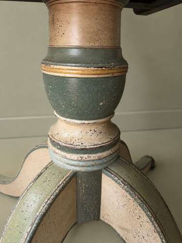 Painted Victorian Tilt Top Table
