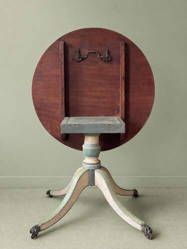 Painted Victorian Tilt Top Table