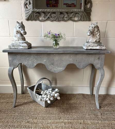 Reclaimed Solid Maple and Pine Console Table