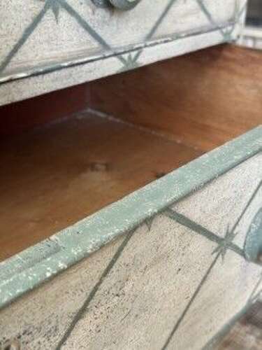 Painted Victorian Chest of Drawers