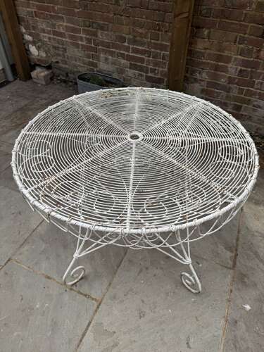 Set of Garden Table & Four Chairs (1930s)