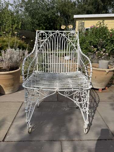 Set of Garden Table & Four Chairs (1930s)